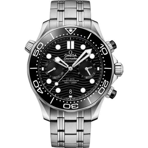 Omega Seamaster Diver 300m Omega Co‑Axial Master Chronometer Chronograph 44 mm 210.30.44.51.01.001